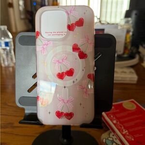 Sonix Cherry Bow Phone 16 Pro Max Case